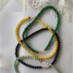 Cherrie Bon Bon Necklace  Noir