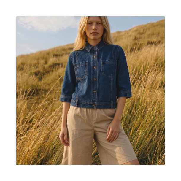 Cope Jacket � Washed Denim