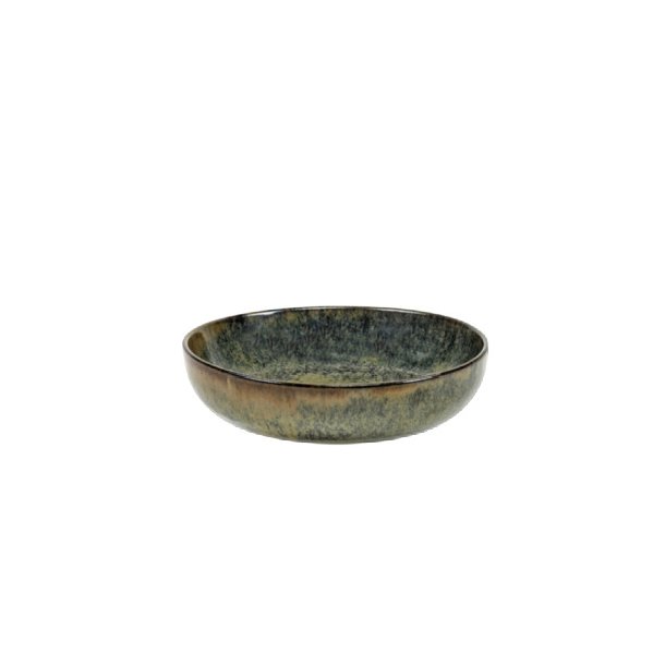 Deep plate - small -  Indi grey