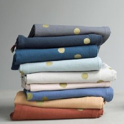Kitchen Towel dots - ardoise