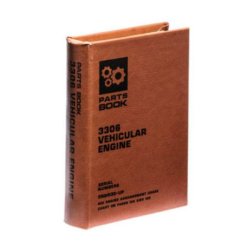 Empty book - faded red