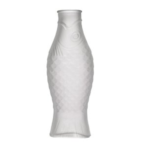 Carafe frosted white Fish & Fish