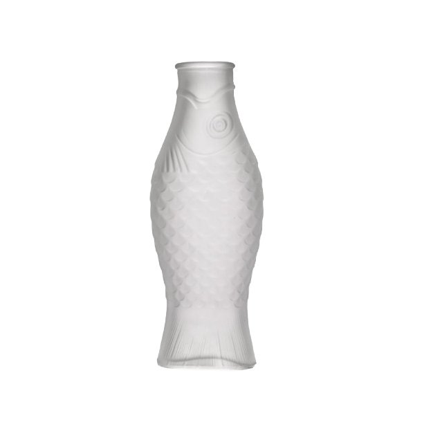 Carafe frosted white Fish &amp; Fish