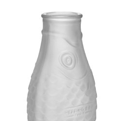 Carafe frosted white Fish &amp; Fish