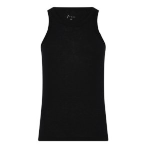 Lucca Top med Cashmere � Tank � Black