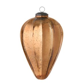 Glass Ornament Gala  Copper (H20 cm)
