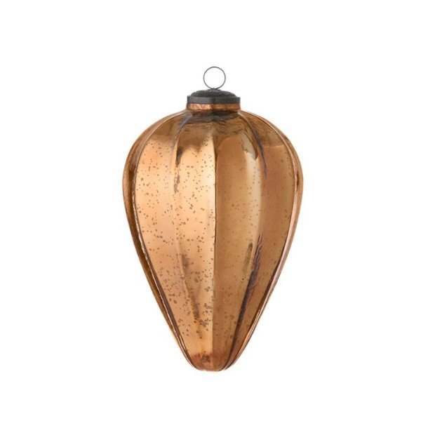 Glass Ornament Gala  Copper (H20 cm)