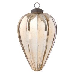 Glass Ornament Gala � Gold (H20 cm)