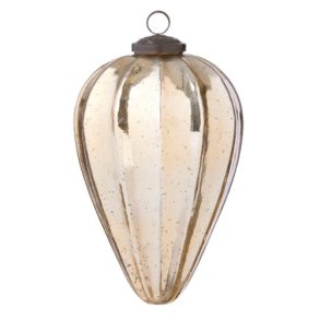 Glass Ornament Gala  Gold (H20 cm)