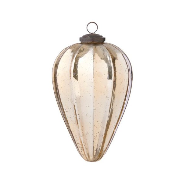 Glass Ornament Gala  Gold (H20 cm)
