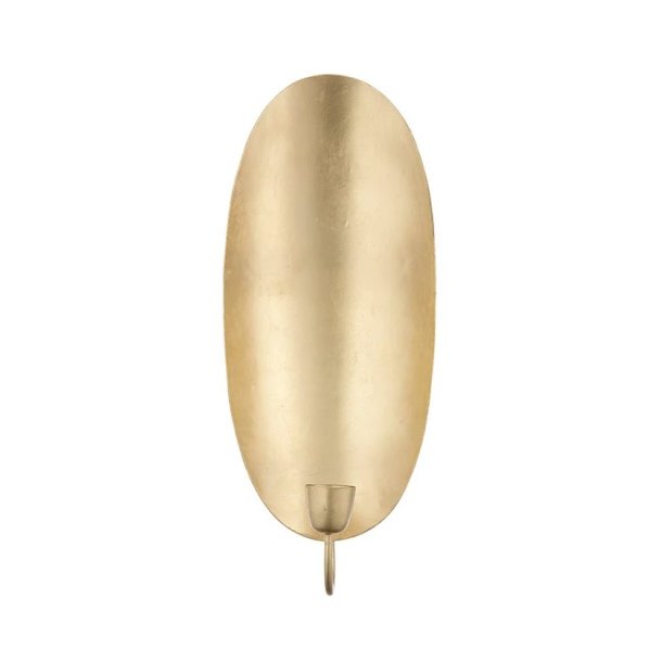 Wall Light Oval Golden