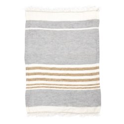 The Belgian Towel G�steh�ndkl�de � Ash Stripe