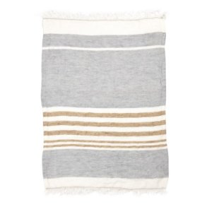 The Belgian Towel G�steh�ndkl�de � Ash Stripe