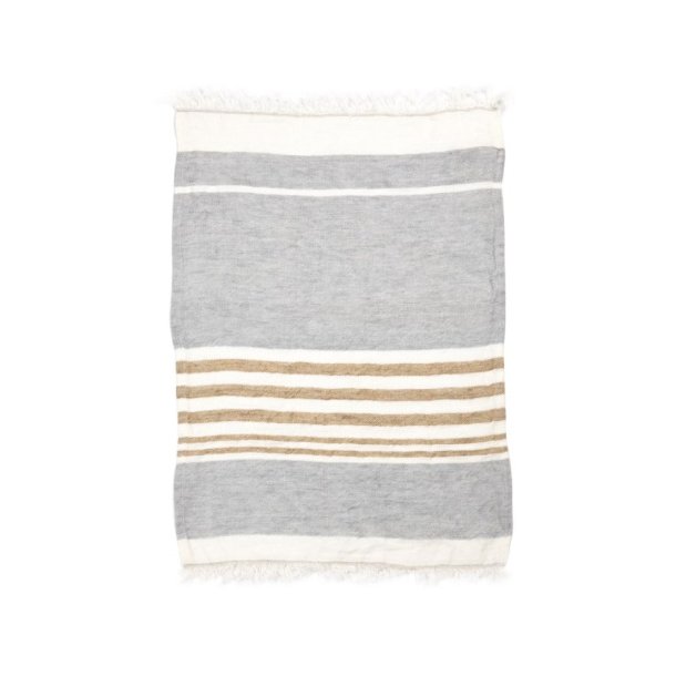 The Belgian Towel G�steh�ndkl�de � Ash Stripe
