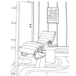 H�tels Coloriages � Zo� de Las Cases