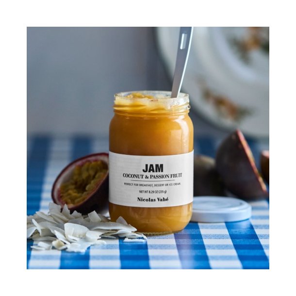 Marmelade med Kokos &amp; Passionsfrugt � 235 g