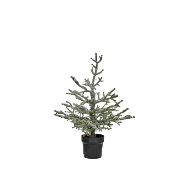 Juletr m. 60 LED lights - H70 cm