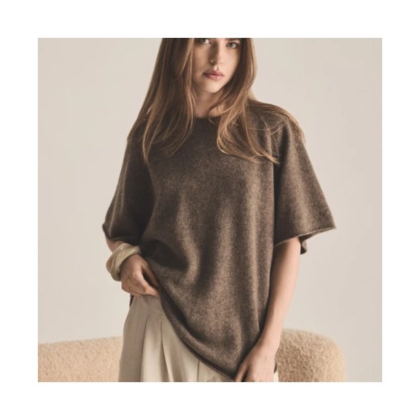 Yak pullover med korte �rmer