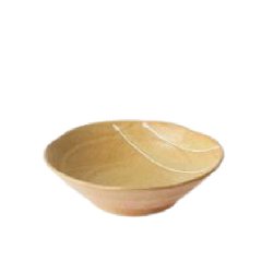Japanese shallow bowl - D - sand white