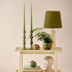 Lampshade Nilla - olive