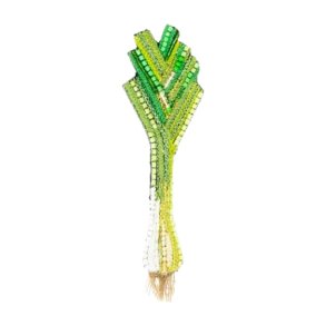 Leek Brooch Pin