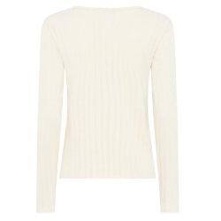 Lene Pointelle Set w. Cardigan � Off White