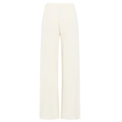 Lene Pointelle Set w. Cardigan � Off White