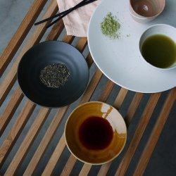 Japanese - small plate - brown