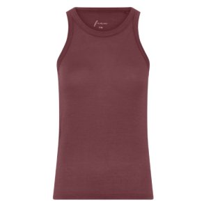 Lucca Top med Cashmere � Tank � Red Mahogany