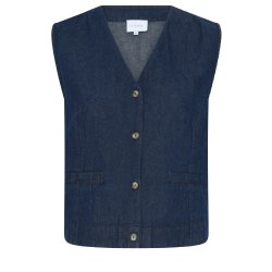 Luna Waistcoat � Denim