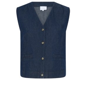 Luna Waistcoat � Denim