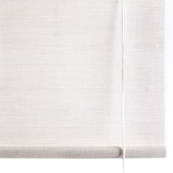 Bambus rullegardin - lys hvid