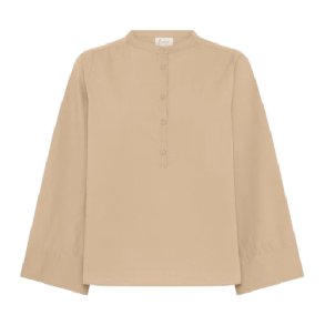 Frau Madrid wide sleeve shirt - Incense