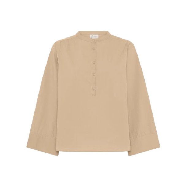 Frau Madrid wide sleeve shirt - Incense