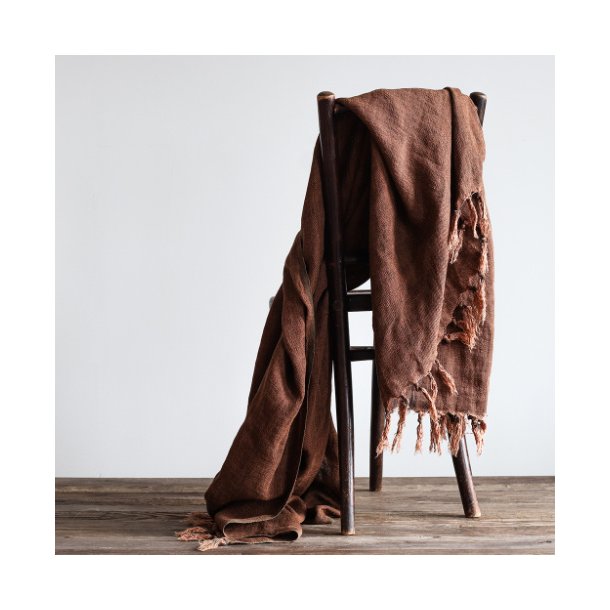 Margaux blanket - cinnamon