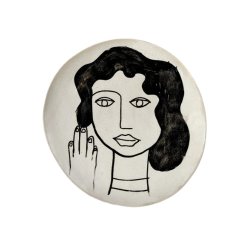  Plate off white - La M�re collection