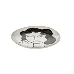  Plate off white - La M�re collection