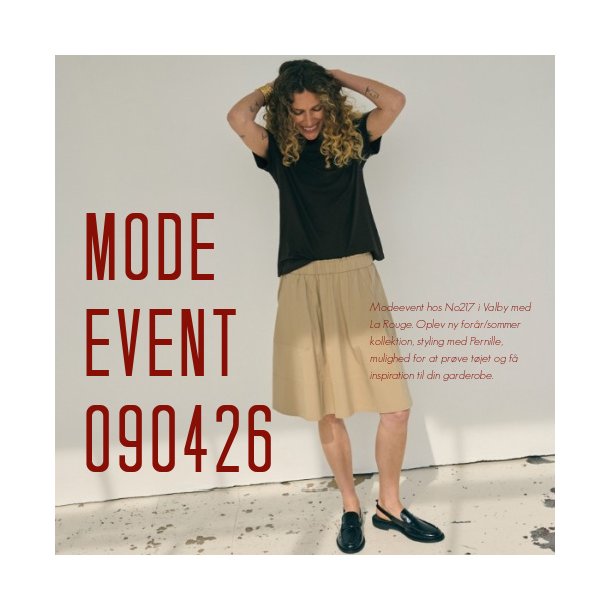 Modeaften med La Rouge