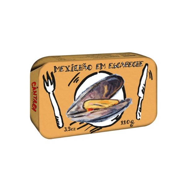 Muslinger i Escabeche sauce