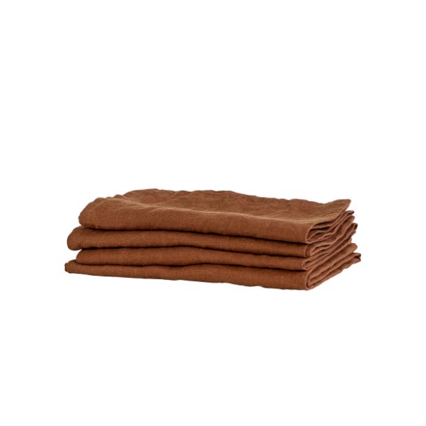 Linen napkin - amber