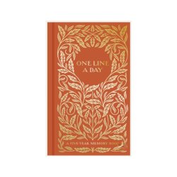 Gilded One Line a Day  Dagbog til fem r