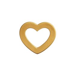 Open Love Heart Pendant 