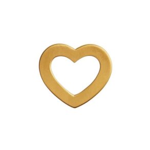 Open Love Heart Pendant 
