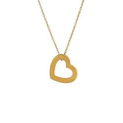 Open Love Heart Pendant 