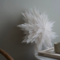 Papirstjerne Oslo 44 White