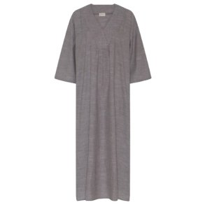 Frau Palma Kjole - Coffee Quartz Stripe
