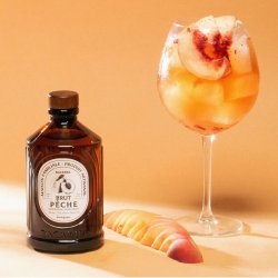Brut Peach Syrup - Organic