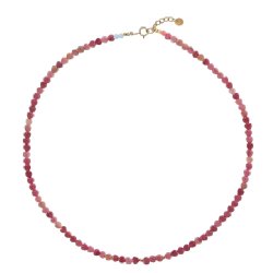 Pink Love Hearts Necklace