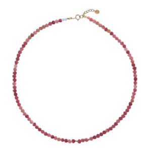 Pink Love Hearts Necklace
