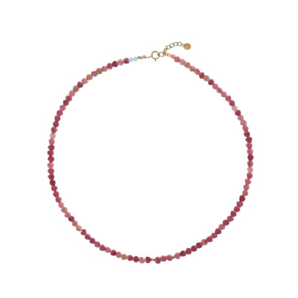 Pink Love Hearts Necklace